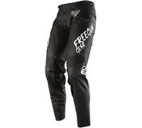Freegun Speed Full Black Pantalones de Motocross, negro, tamaño 30 para Hombres