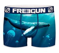 Freegun T465-1-S Talla S: Boxer RECICLADO-UNITARIO-microfibra-92% poliéster Reciclado 8% Elastano, Unitario T465-1, Hombre