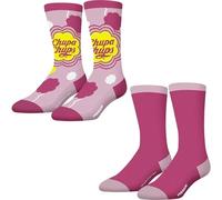 FREEGUN T786 Set de 2 Calcetines algodón colección Chupa-CHUPS para Mujer, Multicolor, 39-42