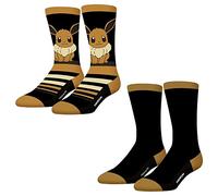FREEGUN T787 Set de 2 Calcetines algodón colección Pokemon para Hombre, Multicolor, 39-42 Unisex Adulto