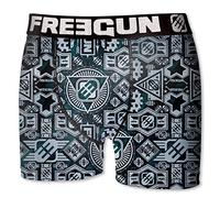 Freegun Talla 8/10: Boxer unitario Boxer Negro - 92% poliéster 8% Elastano
