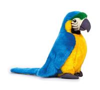 Freek Vonk x Bresser - Peluche de loro, 25 cm, hecho de materiales reciclados, lavable a 30 °C