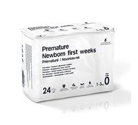 Freelife Pañales prematuros para recién nacidos (1-3 kg) (1 paquete de 24)