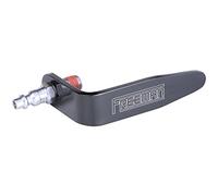Freeman PSTHSF - Gancho de herramientas neumáticas de aluminio de 1 pulgada con ajuste industrial recto de 1/4 pulgadas, gancho de 1 pulgada con accesorio NPT de 1/4 pulgadas