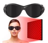 FREEMASCOT Gafas de protección láser 200 - 2000 nm IPL gafas de protección para belleza láser, depilación láser, terapia láser rojo, protección ocular