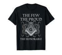 Freemason Honor Pride Cita Simbólica Diseño de Masonería Camiseta
