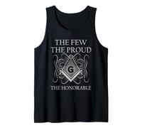 Freemason Honor Pride Cita Simbólica Diseño de Masonería Camiseta sin Mangas