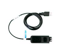 Freemate Cable adaptador USB DSU011M con conexión QD tipo Plantronics Adaptador USB Plug&Play para auriculares QD-PLTX con cable de Freemate, versión con