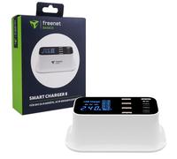 Freenet 42W Rápida Cargador QC 8-Fach Alimentación USB C Usb-A Escritorio Carga