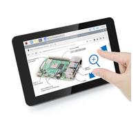 Freenove 7 Inch Touch Display for Raspberry Pi 5 4 B 3 B+ A+, 800x480 Pixel IPS Monitor, 5-Point Capacitive Touchscreen, Driver-Free MIPI DSI Port