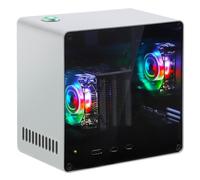 Freenove Case for Raspberry Pi 5 (Not Included), M.2 NVMe SSD Slot, PWM ARGB Fans Light Sync, CPU Tower Cooler, Power Button with Indicator Light, Setup Software