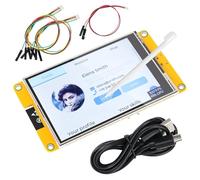 Freenove ESP32 Display CYD, 4.0 Inch Touchscreen Monitor, 320x480 Pixel TN TFT LCD Screen ST7796 Driver, Dual-Core 32-bit 240 MHz Microcontroller WiFi+BT, C Code LVGL Example Projects Tutorial