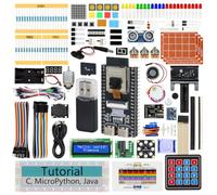 Freenove ESP32 Kit ESP32-S3 Cámara Placa Kit de Arranque Definitivo | 240 MHz 32-bit Dual-core, Cámara USB-OTG WiFi+BT, Código Java Python C, 828 Páginas Tutorial, 121 Proyectos, 243 Artículos