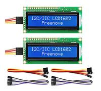 Freenove I2C IIC LCD 1602 Display Serial 16x2 Screen New Type (2 Pack)