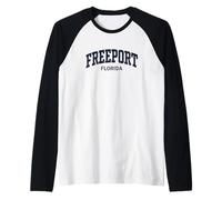 Freeport Florida Vintage Camiseta Manga Raglan