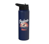 Freerunner de Freerunning Retro Parkour Stainless Steel Insulated Water Bottle