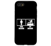 Freerunning Tu Marido Mi Esposo Esposa Divertido Parkour Carcasa para iPhone SE (2020) / 7 / 8