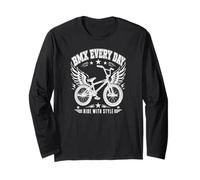 Freestyle BMX Bike, Ciclista Bicicleta BMX Bici Manga Larga