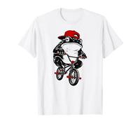Freestyle BMX Bike, Ciclista Bicicleta Sapo-Rana BMX Bici Camiseta