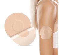 Freestyle Libre - Juego de 30 parches adhesivos para sensores Liber resistentes al agua, parches CGM flexibles sin pegamento en el centro Freestyle Libre de 14 días