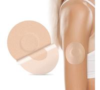 Freestyle Libre - Juego de 30 parches adhesivos para sensores Liber resistentes al agua, parches CGM flexibles sin pegamento en el centro-Enlite-Guardian-Freestyle Libre de 14 días
