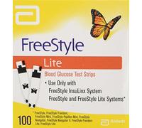 Freestyle Lite Test Strips 100ct by Freestyle lite 12/16