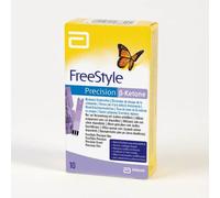 Freestyle Optium B-Ketone 10 Tiras - Nivel De Glucosa Diabetes Tipo 1