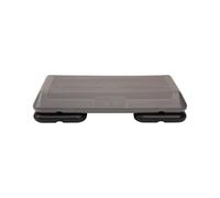 Freestyle STEP Platform Size The Step-Plataforma aeróbica Original, tamaño de Circuito, Unisex, Plateado y Negro, Number of Risers-2