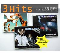 FREESTYLER / SUPER SONIC / SUMMER JAM (3 CD Singles Compilation incl. BOMFUNK MC'S, MUSIC INSTRUCTOR & UNDERDOG PROJECT - 14 Tracks) FREESTYLER radio version 2.52 / missing link remix 5.40 / SUPER SONIC Single 3.45 / Extended 5.28 / Jam Tronic 5.35 / SUMMER JAM radio version 3.30 / extended version 4.30 / u.a.