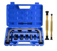 FreeTec 12pzs Compresor Muelles Valvula, 16-30mm Compresor Válvula Esmerilado Válvulas, Abrazadera C Macizo Compresor de Resorte de Válvula Desmontador de Válvulas Motor para Coche Moto