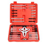 FreeTec 46 pzs Extractor de Volante,35-95mm Universal Extractor de Equilibrador Armónico,Herramienta de Extracción de Volante de Inercia Damper del Motor e Polea Moto