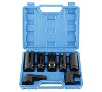 FreeTec 7 piezas Llave Sonda Lambda, 22/27/29mm Vaso Sonda Lambda, Juego Llave Sensor Oxigeno Vasos Extractor Herramientas Lambda para Auto