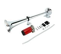 FreeTec Bocina de 12V 150db de aire comprimido Air Horn Single Trompeta para para cualquier vehículo de 12V Camiones Lorries Trenes Barcos Cars