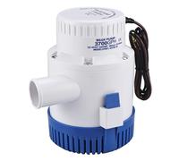 FreeTec Bomba de achique sumergible de 12 V, 235 LPM, bomba de agua de 40 mm, para caravanas, camping, marina, barco de pesca, piscina pequeña y fuente
