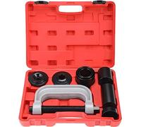 FreeTec Juego de herramientas de extracción de juntas esféricas y juntas en U - Diseño pesado, kit profesional de 10 piezas con adaptadores 4x4 para la mayoría de coches 2WD y 4WD