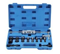 FreeTec Kit Extractor Rodamientos Internos, 8mm-32mm Extractor Rodamientos y Cojinetes Ciegos con Colletes Expansibles & Martillo Deslizante, Extracción Rodamiento Interior para Coche Moto (Azul)