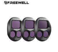 Freewell - 3 paquetes de filtros ND divididos para DJI Mavic 4 Pro, incluye filtros ND128/ND64, ND256/ND128 y ND512/ND256, accesorios para cámara FW-M4P-SBRG