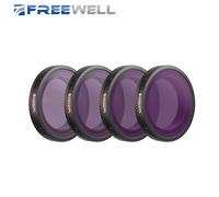 Freewell 4 paquetes de filtros ND/PL, ND8/PL,ND16/PL,ND32/PL y filtro ND64/PL, diseñado para adaptarse a tus accesorios de cámara DJI Osmo Nano NDPL Filter