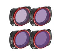 Freewell 4Pack Bright Day QuickSwap ND/PL Hybrid Filter Kit para Osmo Pocket 4/3: Instalación sin Esfuerzo, Colores Vibrantes, compatibilidad con Gimbal.