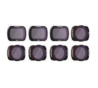 Freewell All Day-Serie 4K-8Pack ND4, ND8, ND16, CPL, ND8/PL, ND16/PL, ND32/PL, ND64/PL Filtros Lentes Cámara Compatibles con Osmo Pocket, Pocket 2