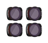 Freewell Bright Day-4K Series-4 Unidades ND8/PL, ND16/PL, ND32/PL, ND64/PL Filtros Lente Cámara Compatibles con Osmo Pocket, Pocket 2