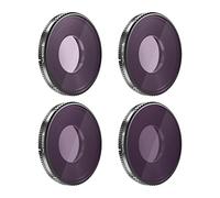 Freewell Bright Day - Filtros de Lente de cámara ND/PL 4 Unidades, compatibles con Osmo Action 3(NO Compatible con LA ACCIÓN 4)