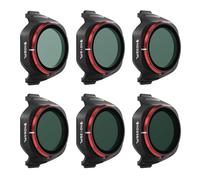 Freewell Bright Day - Paquete de 6 filtros ND/PL para dji Mini 5 Pro - ND8/PL, ND16/PL, ND32/PL, ND64/PL, ND128/PL y ND256/PL - Filtros polarizados para Control de exposición y reducción de