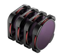 Freewell Bright Day-Serie 4K - Paquete de 4 Filtros Compatible with Hero12, Hero11, Hero11 Mini, Hero10, Hero9 Negro