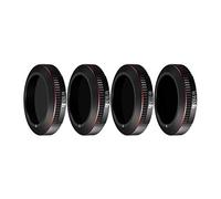 Freewell Día Brillante - 4K Series-4 Unidades ND8/PL, ND16/PL, ND32/PL, ND64/PL Filtros Lente Cámara Compatible con Mavic 2 Zoom/Mavic 2 Enterprise Drone