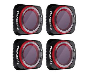 Freewell Día Brillante Serie 4K Filtros 4 Paquetes Compatibles con Mavic Air 2 Drone