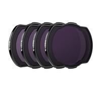 Freewell Día estándar: Paquete de 4 filtros ND8, ND16, ND32, ND64 compatibles con Avata Drone/O3 Air Unit