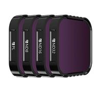 Freewell Estándar Día- Serie 4K - 4Pack Filtros ND Compatible con Hero12, Hero11, Hero11 Mini, Hero10, Hero9 Negro