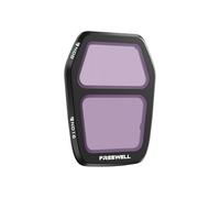 Freewell Filtro Air 3s Split nd8 / nd16, exposición equilibrada con iluminación Brillante y Moderada, Equipado con Doble Control N d, Adecuado para fotografía aérea.