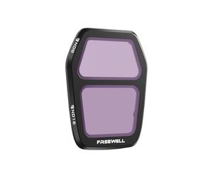 Freewell Filtro Air 3s Split nd8 / nd16, exposición equilibrada con iluminación Brillante y Moderada, Equipado con Doble Control N d, Adecuado para fotografía aérea.